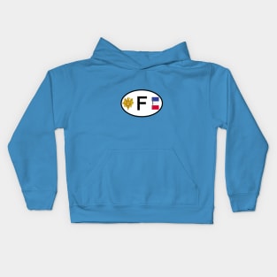 France car country code Kids Hoodie